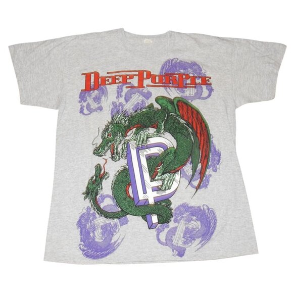 Vintage 1993-1994 Deep Purple The Battle Rages On.. World Tour T- Shirt Medium